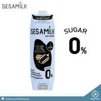 Sesamilk น้ำนมงาดำ สูตรไม่มีน้ำตาล ขนาด 1 ลิตร