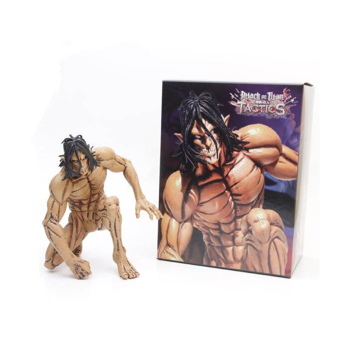 Attack On Titan Figure Premium Edition Kneeling Muscle Eren Jäger Pose