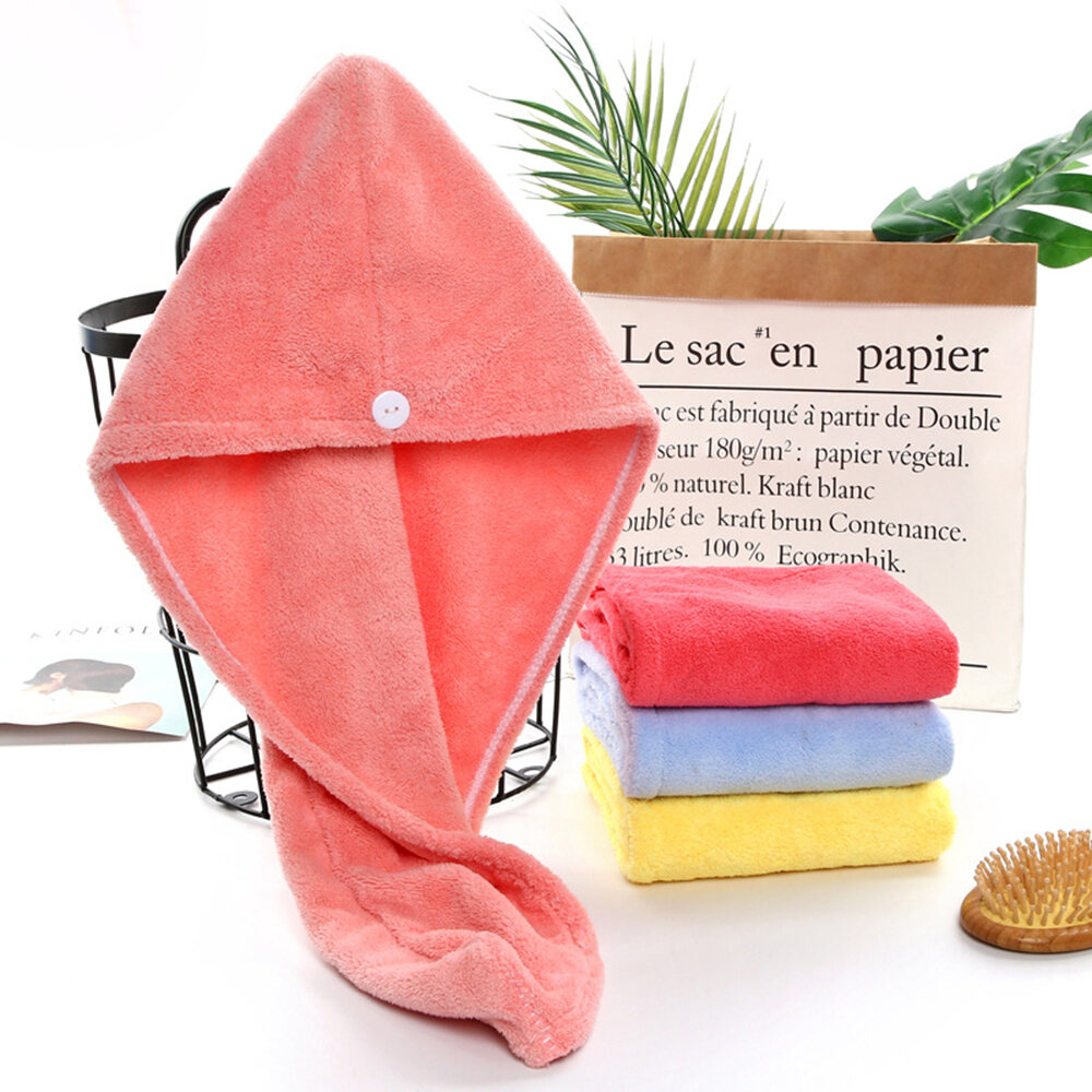 bathroom hair-drying quick dry hair glove quick dry towels microfiber glove LE 