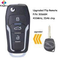 KEYECU คีย์ Mobil Remote Control แบบพับได้อัพเกรดพร้อมชิป ID46 433Mhz สำหรับ Suzuki Swift Grand Vitara Bef/n: 926684