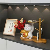 Entrance entrance key storage decoration festive lucky cat piggy bank decoration home good things housewarming gift