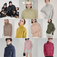 WOOL - MIMI MIXXI SWEATER เสื้อ สเวตเตอร์ คอเต่า มี 10 สี