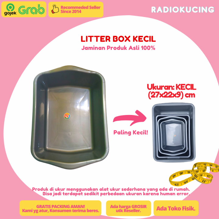 Litter box clearance kelinci