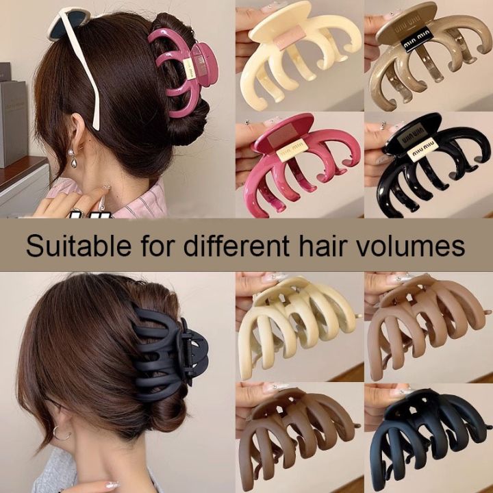 Oversized Grab Clip Women Shark Clip High-end Hair Clamp 2023 New Head ...