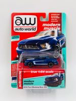 164 AW Autoworld Boss 302ฟอร์ดมัสแตง D Iecast คอลเลกชันของจำลองล้อแม็กรถยนต์รุ่นของเล่นเด็ก