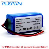 xphb22 Aleaivy 14.4v 2600mAh Rechargeable Li-ion Battery for MIJIA Mi Robot Vacuum-Mop Essential G1 Vacuum Cleaner 18650 Battery Pack