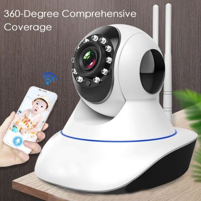 ↂ Wireless Camera 360 Degree Home Surveillance Camera WIFI Remote HD Monitor Support For Android And iOS System Smartphones New