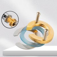 Brass C type Kitchen Faucet Anti-loosing Nut Cap Fastening Circlip Washer Accessory Tool Set Wash Basin Tap Fixing Fitting Kit