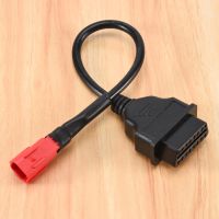 6 To 16 Pin Motorcycle OBD Adaptors OBD2 Diagnostic Cable Extension Connectors for