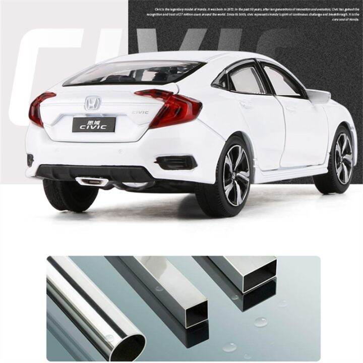 type-r-รถโมเดลรถของเล่นโลหะหล่อจากโมเดลรถยนต์สปอร์ตรถของ-honda-civic-ของขวัญของเล่นเด็กเก็บสะสมไฟและเสียง