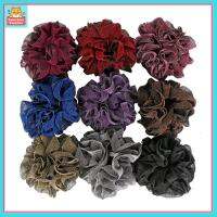 GQBN44V3 กำมะหยี่สีทอง ขนาดใหญ่ scrunchies ชุดคลุมศีรษะ อีลาสติก แถบยางยืดหยุ่น ง่ายๆ ศิลปะผ้าศิลปะ แหวนผมผ้ากำมะหยี่เงายืดหยุ่น ผมเส้นผม