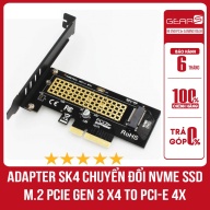 ADAPTER SK4 CHUYỂN ĐỔI NVME SSD M.2 PCIE GEN 3 X4 TO PCI-E 4X thumbnail