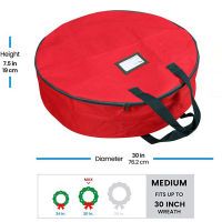 35Inch Duty Heavy Cloth Handles Oxford With Zipper Container Christmas Bag Storage