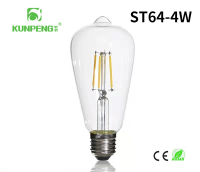 [COD]ST64 เอดิสันหลอดไฟ LED หลอดไฟ LED กระจกตกแต่งเส้นใย 4W6W8W สกรู E27