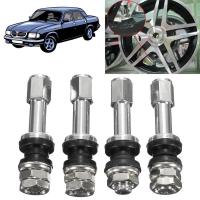 4 Pcs Bolt-in Auto Car Tubeless Wheel Tire Tyre Valve Stems Dust Caps For TR48E