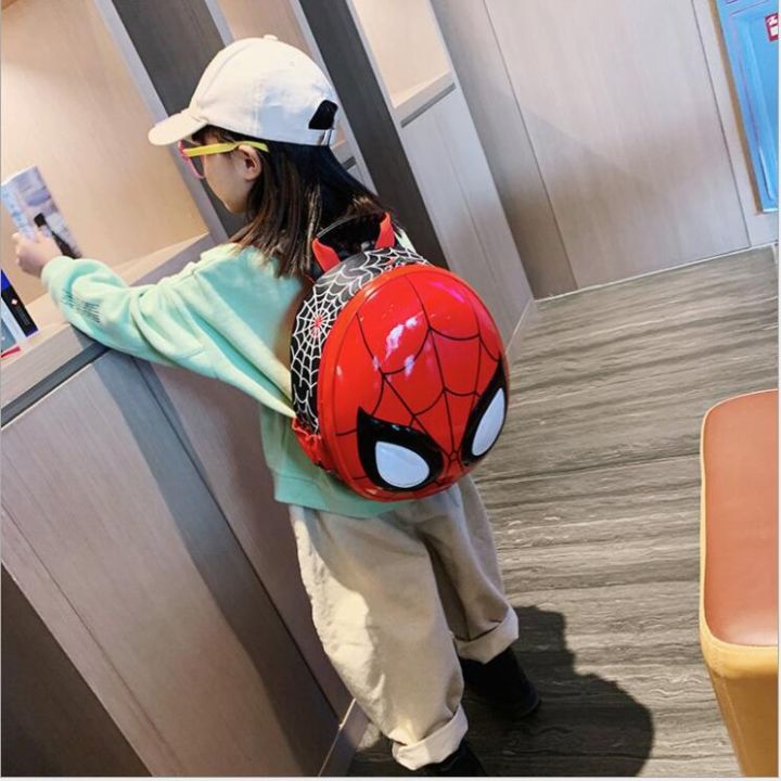 ใหม่-spider-man-spiderman-กระเป๋าเป้สะพายหลัง-ขนาดเล็ก-ลายการ์ตูน-สําหรับเด็กอนุบาล-ผู้ชาย-และเด็กผู้หญิง-2-6-ปี