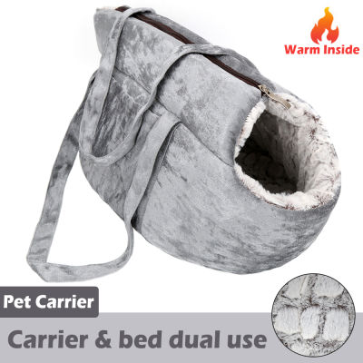 s Carrier for Cat Carrying Bag for Cat Backpack Panier Handbag for Cats Travel Plush Cats Bag Bed Puppy Cat Accessories