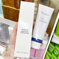 ? พร้อมส่ง ?    Omelon white ex foam purifying cleansing foam 120ml.  ?   ( MADE IN KOREA )  โฟมล้างหน้า