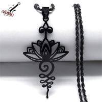 【YF】✙  Pendant Necklace for Men Color Healing Chakra Necklaces Goth Jewelry