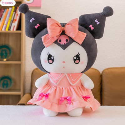 HOONEY คอลเลกชันน่ารักสร้างสรรค์ตุ๊กตาเหมือนจริงสุดของเล่นตุ๊กตา Kawaii Kuromi Boneka Mainan จำลองสำหรับเด็กผู้หญิงของขวัญของสะสม
