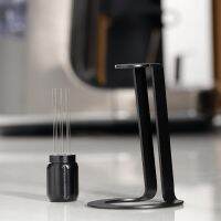 WDT Tool Magnetic Coffee Stirrer Distribution Tool Espresso Cloth Powder Stirrer Coffee Stirring Tool with Stand