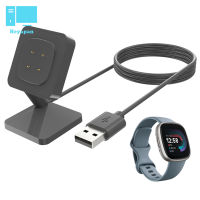 Power Adapter Charger Cradle Fast สายชาร์จสำหรับ Fitbit Versa 4 3 Sense 2 Smartwatch Charger Cable Dock