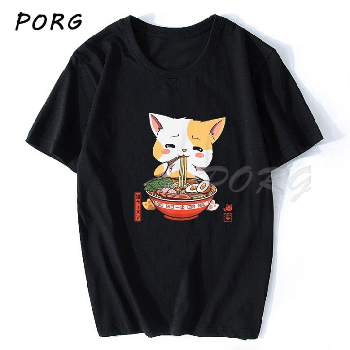 neko-ramen-t-shirt-for-men-anime-manga-shirt-ramen-noodle-cat-high-quality-japanese-aesthetic-cotton-100-cotton-gildan