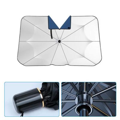 Car Windshield Sunshade Retractable Opening Visor Sun Uv Cover Protector Accessories Umbrella Block B2T3