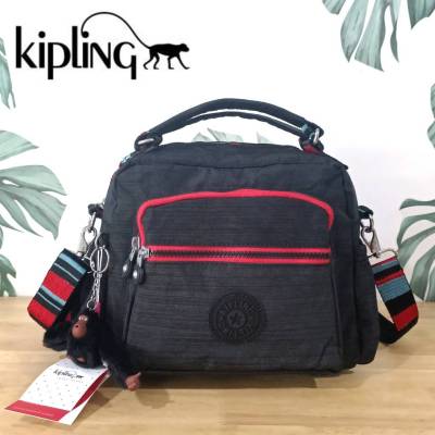 กระเป๋าสะพายข้าง KIPLING Square Handbag &amp; Shoulder bag ขนาดกลาง วัสดุ Polyester 100%