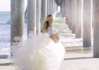 red Tulle Balll Gowns Maternity Long Tulle Skirts For Pregnant Women Lady cloth Photoshoots Photograph Puffy Tutu Skirt