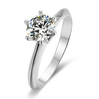 Moissanite Ring/1ct /2ct /1.5ct /3ct wedding Rings Hearts &amp; Arrows