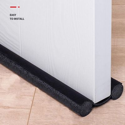 ▦❁♛ 93cmx9.6cmx2.5cm Flexible Door Bottom Sealing Strip Guard Wind Dust Threshold Seals Draft Stopper