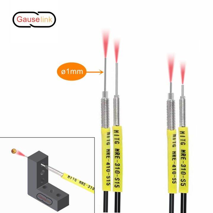Fiber Optic Sensor Optical Switch With Needle Pin High Sensitivitive M3 ...