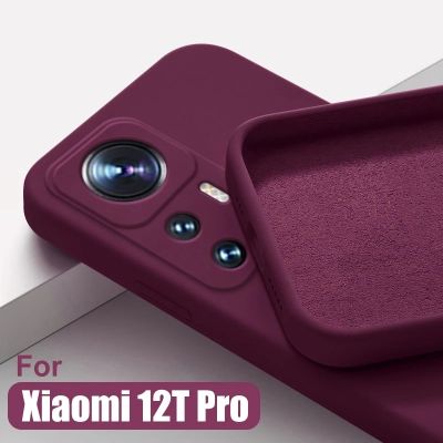 Mi 12T 12 T Pro Case Liquid Silicone Phone Cases For Xiaomi Mi 12T 12 Mi12 T Pro 12X Lite Pro Soft Cover Case For Xiaomi 12T Pro