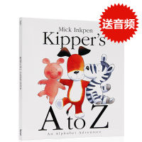 Letter adventure kipper‘S a to Z an alphabet Adventure Original English picture book Liao Caixing single letter book English Enlightenment greenway award author Mick inkpen