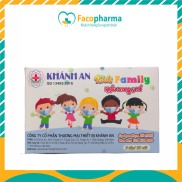 Khẩu trang cho bé y tế trẻ em Khánh An hộp 50 cái đủ màu