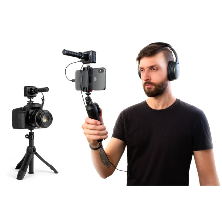 ik-multimedia-irig-mic-video-ไมค์กล้อง-ไมค์มือถือ-คุณภาพระดับมืออาชีพ-แถมฟรีฐานต่อกับกล้อง-amp-ฟองน้ำครอบหัวไมค์-amp-สายต่อมือถือ-amp-แผ่นแม่เหล็ก