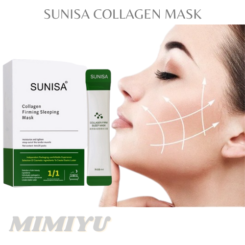 Sunisa Collagen Firming Sleeping Mask Antiwrinkle Pores Control