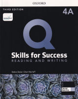 Bundanjai (หนังสือเรียนภาษาอังกฤษ Oxford) Q Skills for Success 3rd ED 4 Reading and Writing Student Book A iQ Online Practice (P)