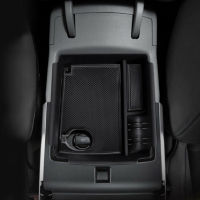New Car Console Storage Organizer Tray Box Armrest Box For Kia Niro EV 2019 Black Plastic Interior Accessories Storage Boxes