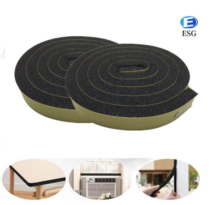 Open Cell Foam Tape for Window Air Conditioner Insulation,High Resilience Weatherstrip Window