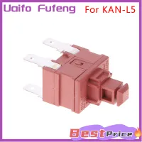 Uaifo สวิตช์ปุ่มกด KAN-L5สวิตช์7.5A 250V AC 4ขาเปิดเครื่องทำน้ำอุ่น T120