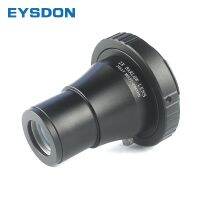 EYSDON 2X Barlow Lens 1.25 Inch Fully Multi-Coated Metal with M42 Camera T Ring Adapter Mount