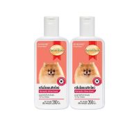 SmartHeart Tick Dog Shampoo Romantic S สมาร์ทฮาร์ท แชมพูกำจัดเห็บสำหรับสุนัข กลิ่นโรแมนติกไชน์ ขนาด 200 มล. แพ็ค 2 ขวด