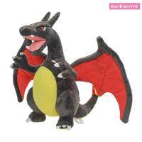 BASILBLA ของขวัญเด็ก สำหรับเด็ก ผ้าฝ้าย Charizard เงา เกม plushie นุ่มดี ตุ๊กตาตุ๊กตา XY ไฟมังกรยัดของเล่น ของเล่นตุ๊กตาโปเกมอน ของเล่นตุ๊กตา Charizard เงา