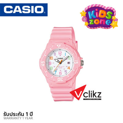 Casio นาฬิกาข้อมือผู้หญิง เด็กใส่ได้ สายเรซิ่น กันน้ำลึก 100 เมตร รุ่น LRW-200H - vclikz ของแท้ รับประกัน 1 ปี