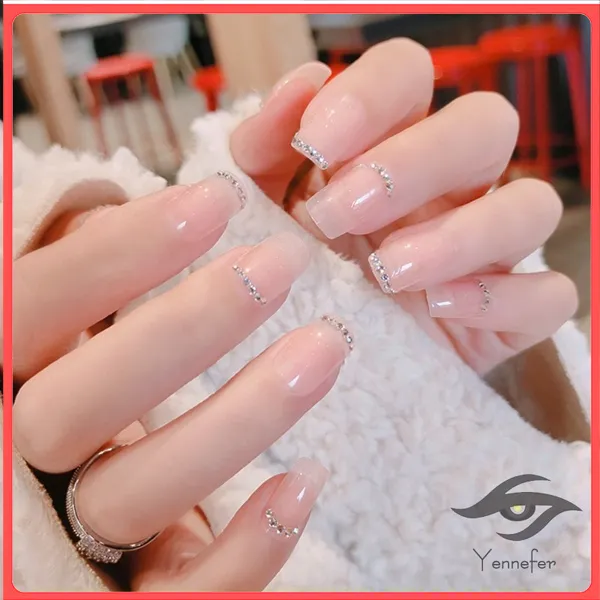 FreeShipSALE ƯU ĐÃI Bộ 24 Móng tay giả  nail giả A171 Tặng kèm keo dán  móng tay  MixASale