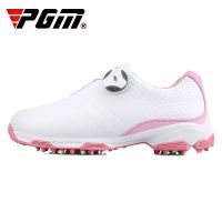 PGM Women Golf Shoes Waterproof Anti-skid Womens Light Weight Soft and Breathable Sneakers Ladies Casual Knob Strap Sports Shoes XZ115