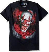 Liquid Blue Plus Size Fantasy Scary Clown Short Sleeve T-Shirt