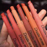 No.9091A ลิปสติกเซต Heng Fang [พร้อมส่ง] Refreshing Matte Color 6สี/กล่อง โทนแดงส้ม ลิปสติกเนื้อแมต ฮอตมากก